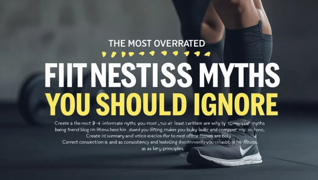 The Most Overrated Fitness Myths