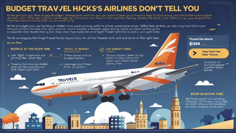 Budget Travel Hacks Airlines Don’t Tell You