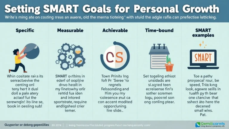Setting SMART Goals for Personal Growth