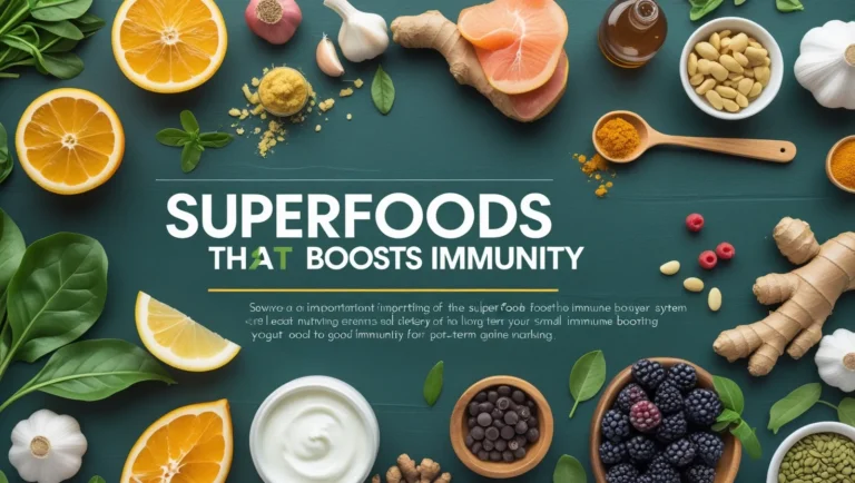 Superfoods That Boost Immunity