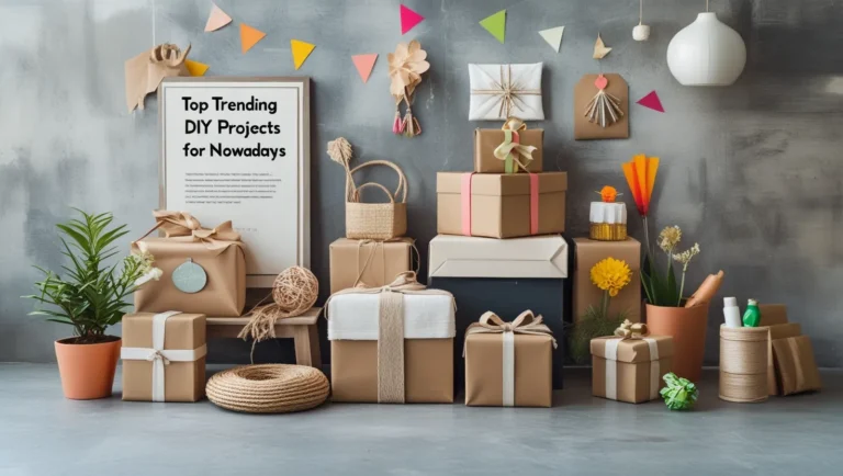 Top Trending DIY Projects for Nowadays