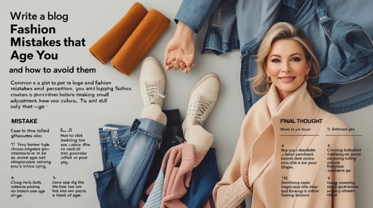 Fashion Mistakes That Age You and How to Avoid Them