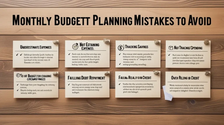 Monthly Budget Planning Mistakes to Avoid