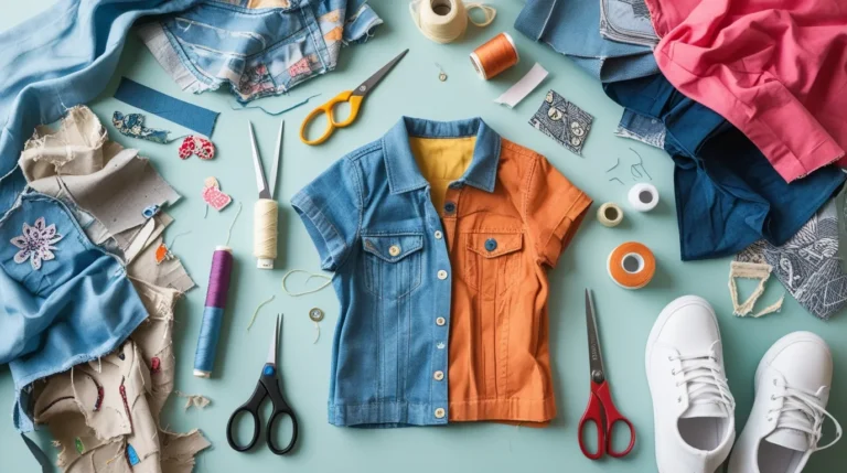 Upcycling Old Clothes into Trendy Outfits