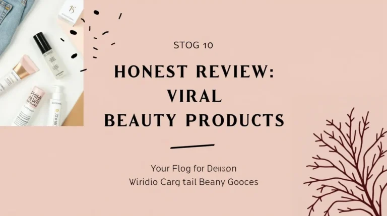 Honest Review Viral Beauty Products