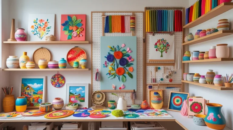 Creative Ways to Display Your Finished Art and Crafts