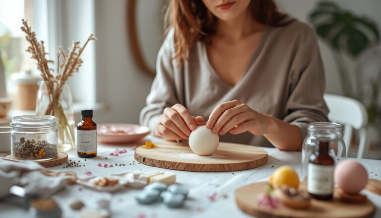 Making Bath Bombs and Soaps with Essential Oils