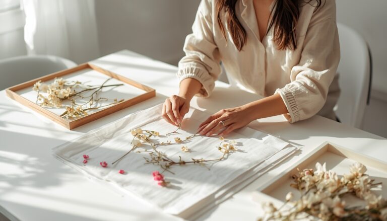 Pressed Flower Art: Framing and Preserving Blooms