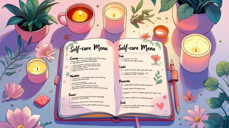 Creating a Self-Care ‘Menu’ for Different Moods and Needs