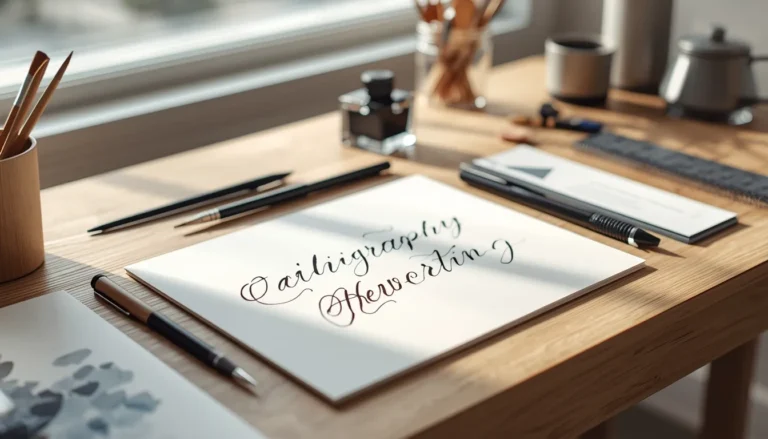 Beginner’s Guide to Calligraphy and Hand Lettering