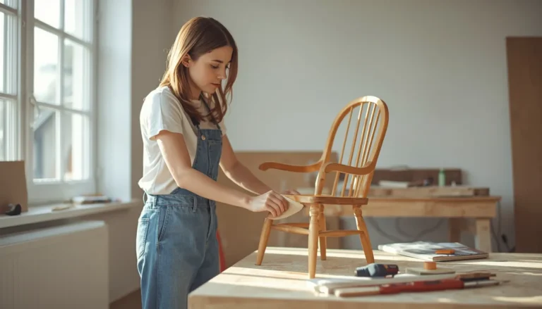 Refinishing Wood Furniture: Staining, Painting, and Distressing